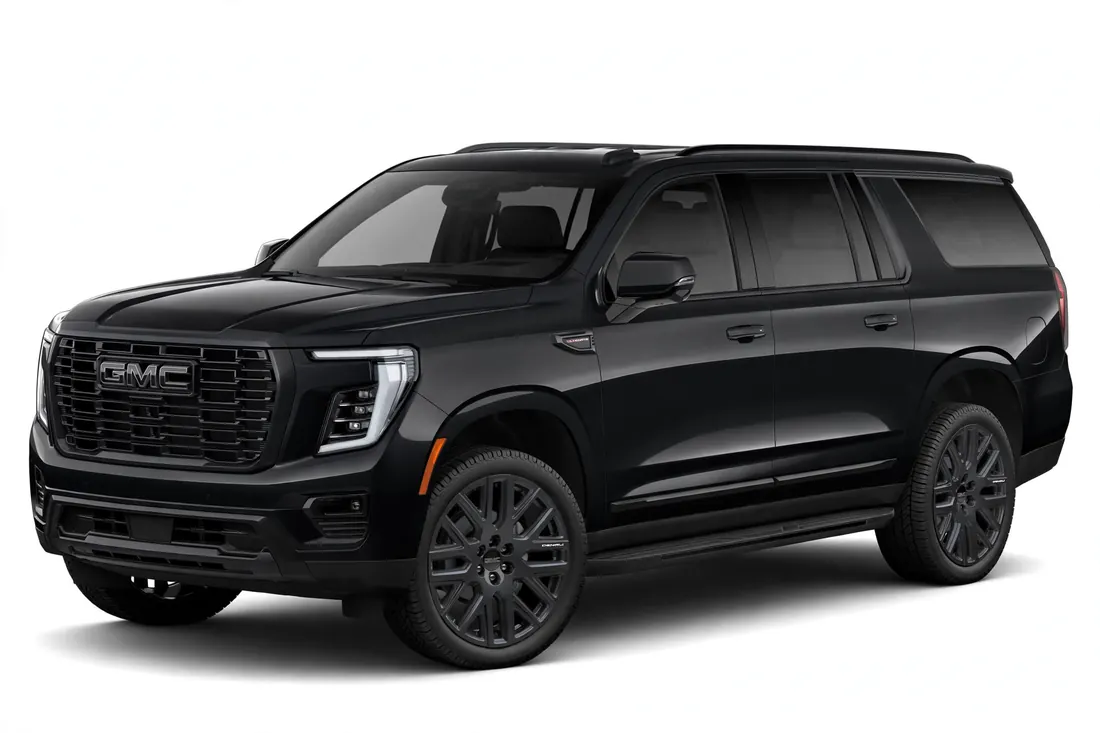 GMC Yukon 2026 en vista tres cuartos frontal