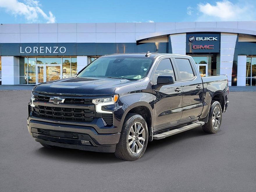 2024 Chevrolet Silverado 1500 RST en vista tres cuartos frontal
