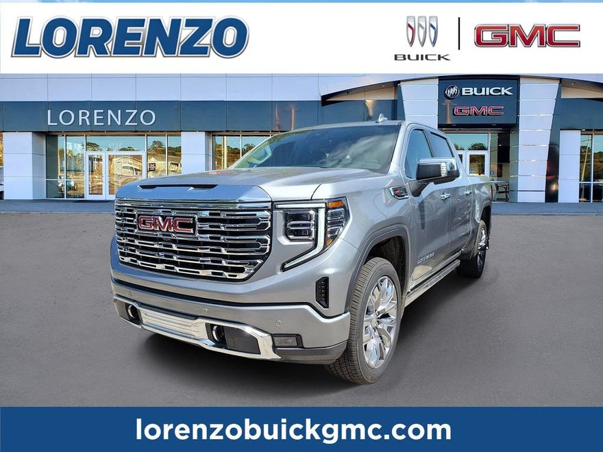 2026 GMC Sierra 1500 Denali en vista tres cuartos frontal
