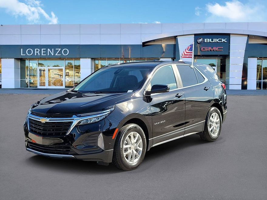 2024 Chevrolet Equinox LT en vista tres cuartos frontal