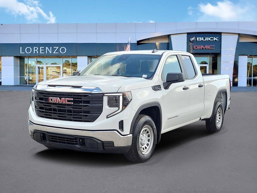 2025 GMC Sierra 1500 Pro en vista tres cuartos frontal