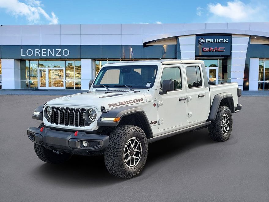 2025 Jeep Gladiator Rubicon en vista tres cuartos frontal