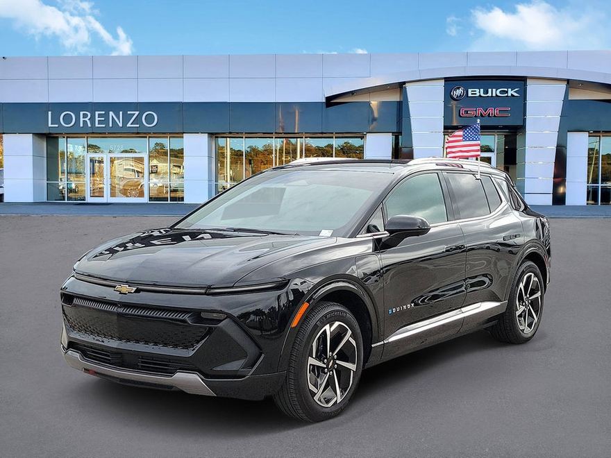 2024 Chevrolet Equinox EV LT en vista tres cuartos frontal