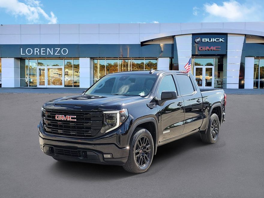2023 GMC Sierra 1500 Elevation en vista tres cuartos frontal