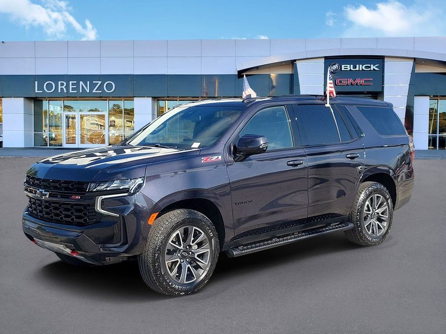2024 Chevrolet Tahoe Z71 en vista tres cuartos frontal