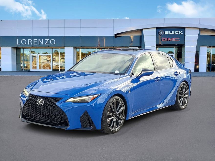 2023 Lexus IS 350 F SPORT en vista tres cuartos frontal